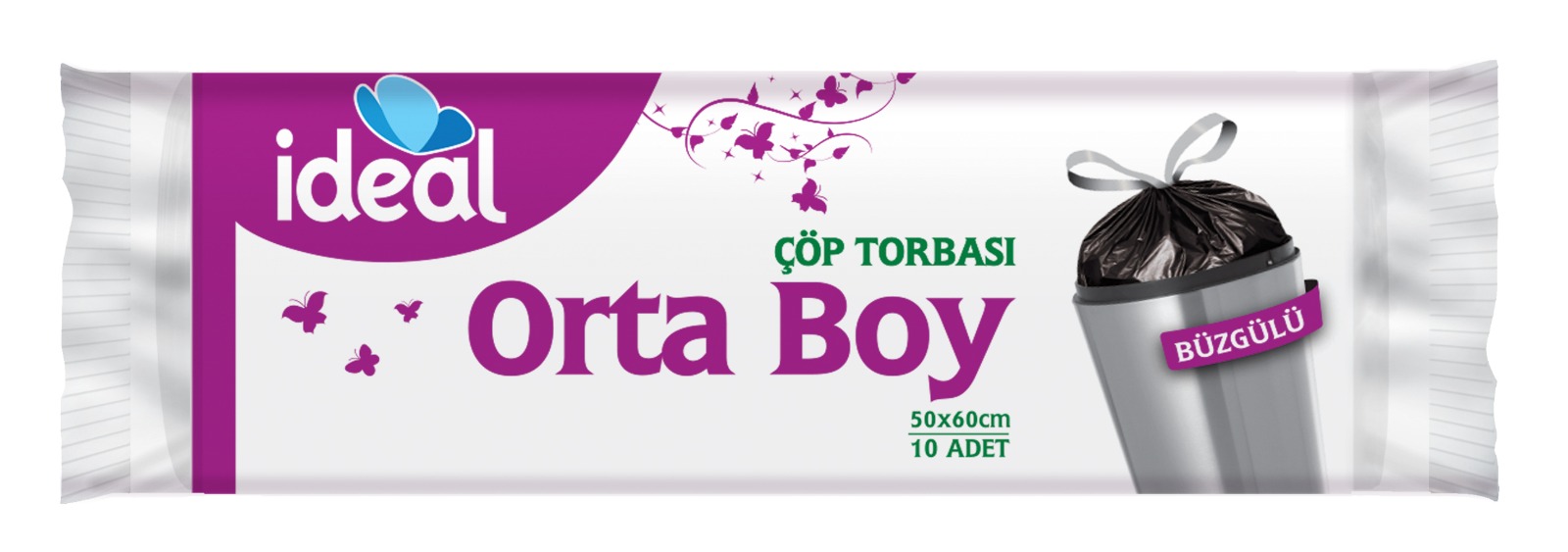 İDEAL ORTA BOY ÇÖP TORBA 10'LU
