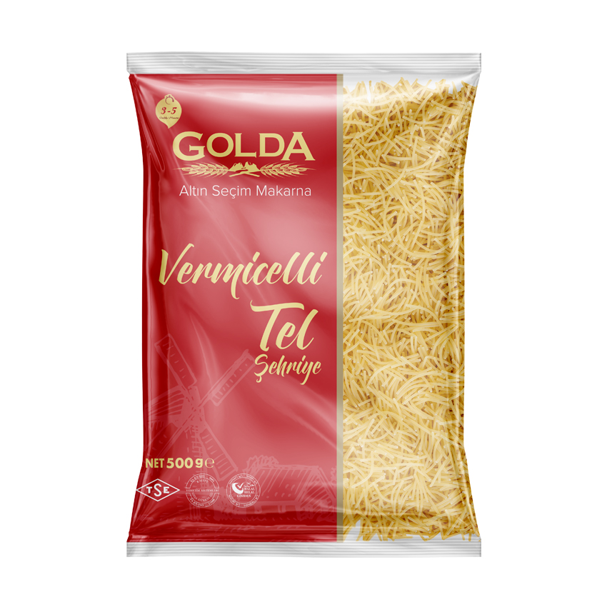 GOLDA TEL ŞEHRİYE MAKARNA (20 ADET)