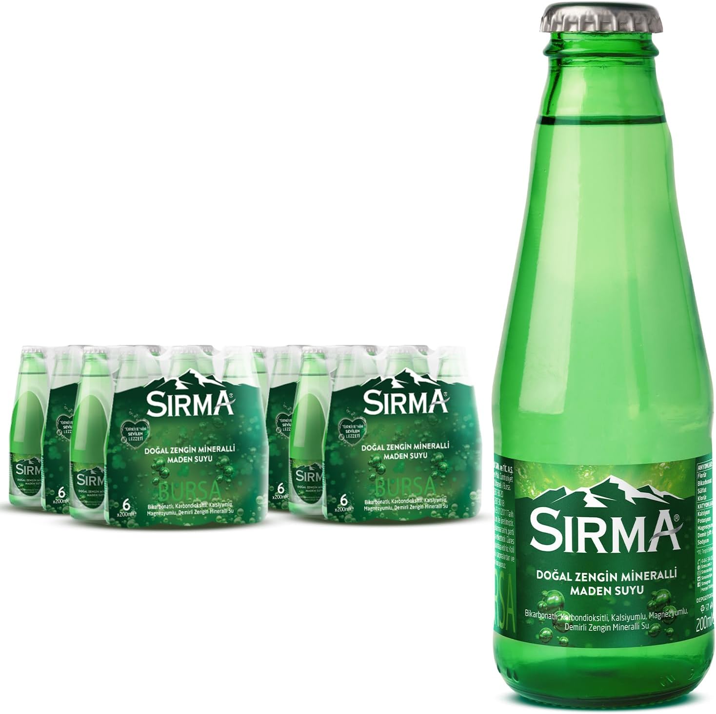 BURSA SIRMA 0,20 LT SADE X 24 ADET