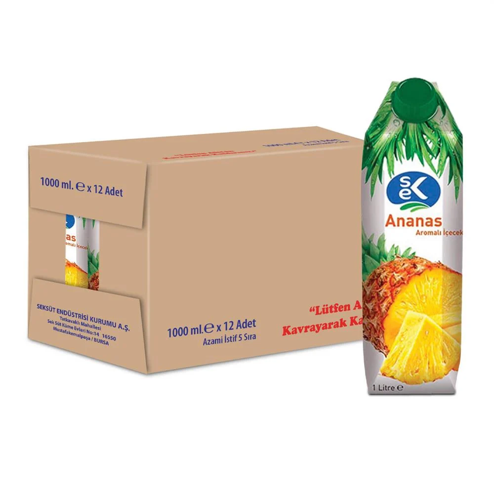 SEK MEYVE SUYU ANANAS AROMALI ICECEK (12 ADET)