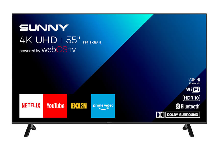 SUNNY 55'' WEBOS 4 K LED TV