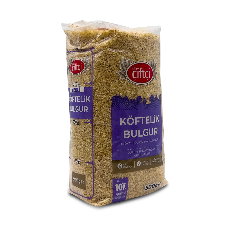 Ala Çiftçi Köftelik Bulgur Midyat Bölgesi Mahsülü 500 gr