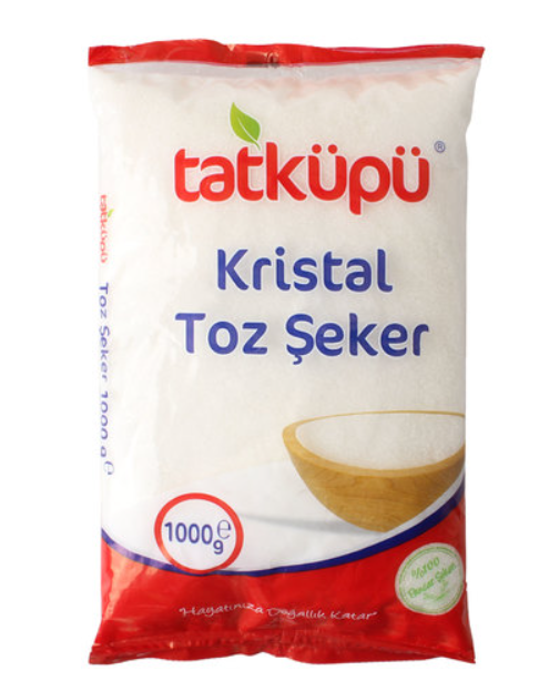 TATKÜPÜ TOZ ŞEKER 1000 GR X 25 ADET