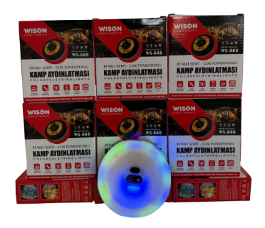 WISON WS-888 RENKLİ ŞERİT- ÇOK FONK.PROF.KAMP LAMB