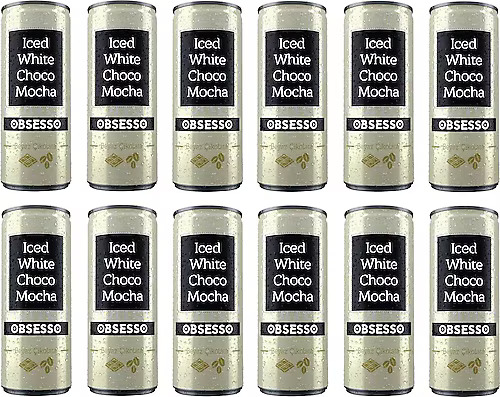Obsesso Whıte Chocolate Mocha Can 250 ML(12 ADET)