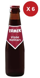 Tamek Cam Şişe Vişne 200 ML (6 ADET)
