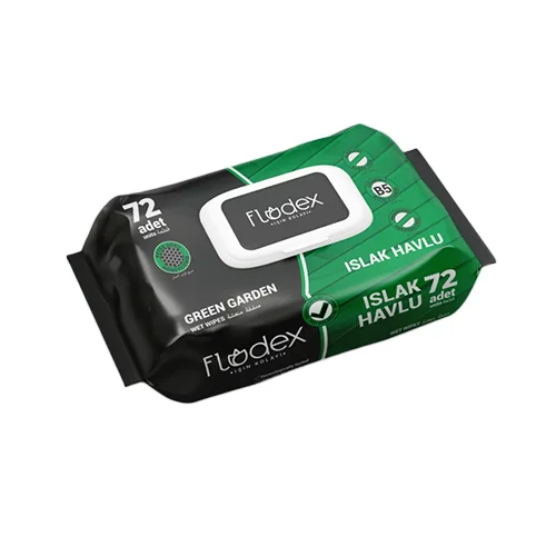 FLODEX ISLAK HAVLU 72 Lİ- GREEN GARDEN (24 ADET)