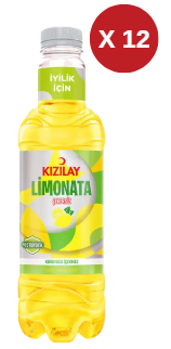 KIZILAY LİMONATA ŞEKERSİZ 1 LT 12 ADET