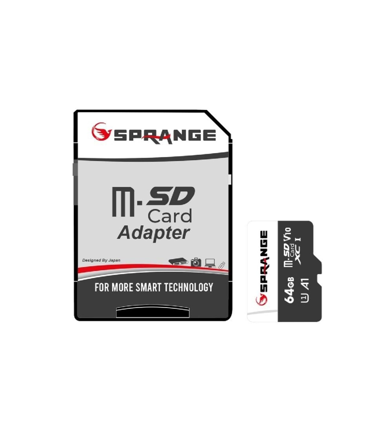 SPRANGE SM-64 Class10 64GB Micro SDXC UHS-3 4K HD 