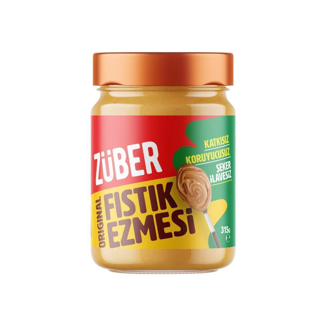  ZÜBER ORIGINAL Fıstık Ezmesi 315gr