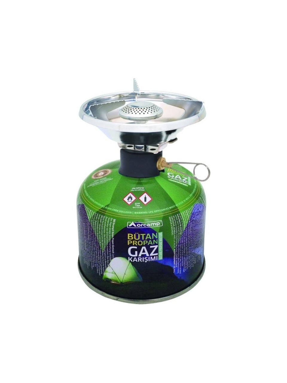 ORCAMP K-193-230 SİBOBLU KARTUŞ OCAK SETİ