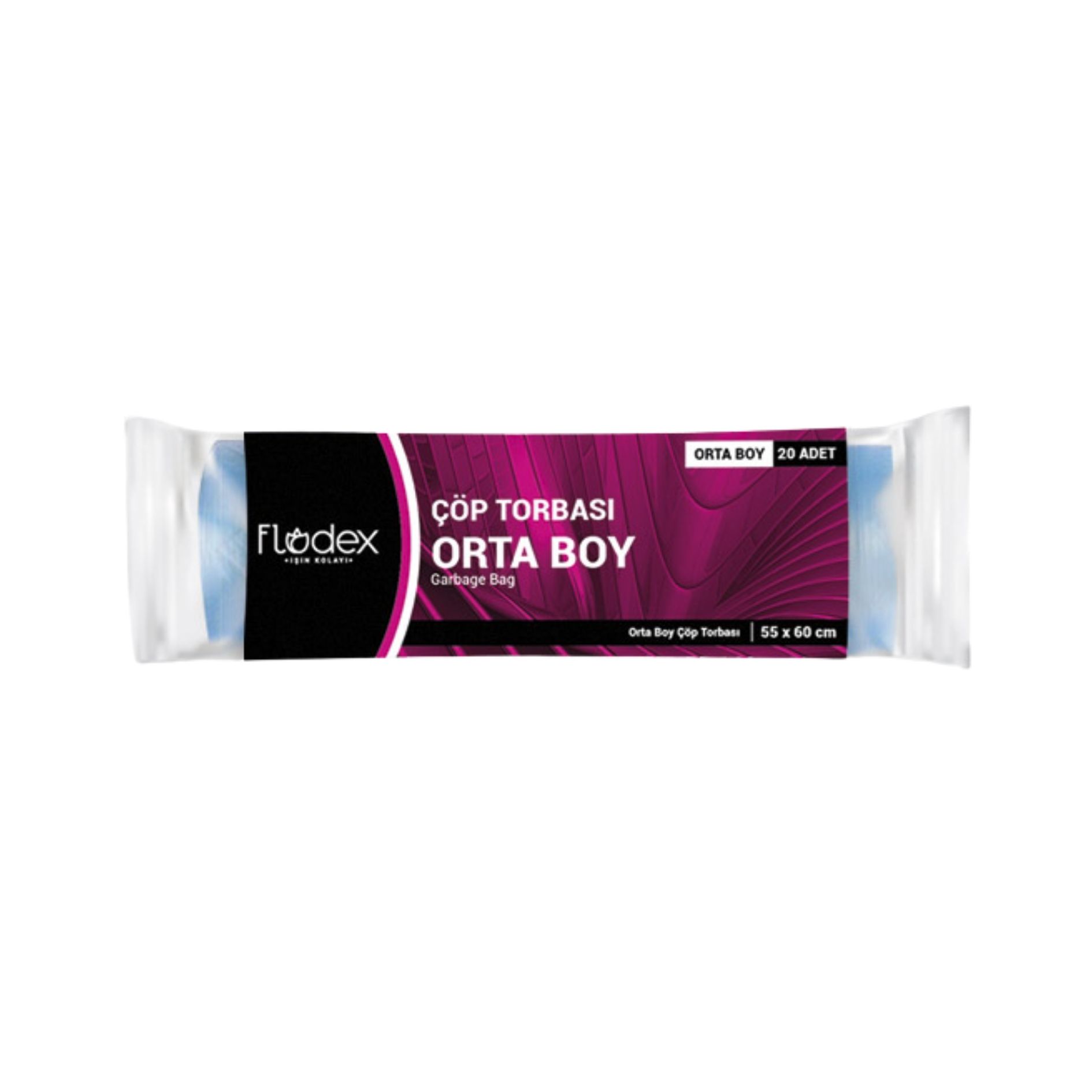 FLODEX EXTRA GÜÇLÜ ÇÖP TORBASI ORTA BOY