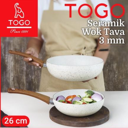 TOGO 1028 TOGO-AS SERAMİK TAVA 26CM 3MM