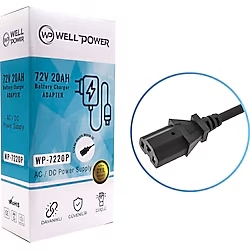 WELLPOWER WP7220 P 72V 20A BİSİKLET ŞARJ CiHAZI