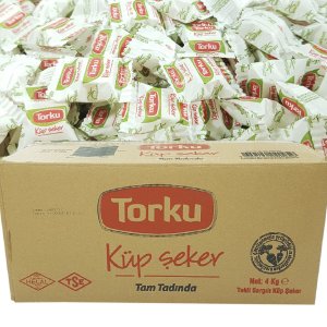 TORKU TEK SARGILI KÜP ŞEKER 4 KG