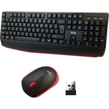 TRİO PKM300 TÜRKÇE Q KABLOSUZ WİRELESS KLAVYE  MOUSE